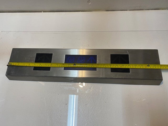 Elevator Hall Lantern 26" Long 6-1/4" Wide