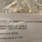 8 Quantity of Conveyor Belts w/ Zippers 18" W 100" (8'4") L ACFA000298  (8 Qty)