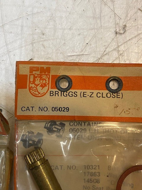 3 Quantity of P&M Cat. No. 05029 Briggs E-Z Close (3 Quantity)