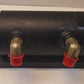 Clark Steering Cylinder with Support Base 9.5" x 3.5" | 13" Long