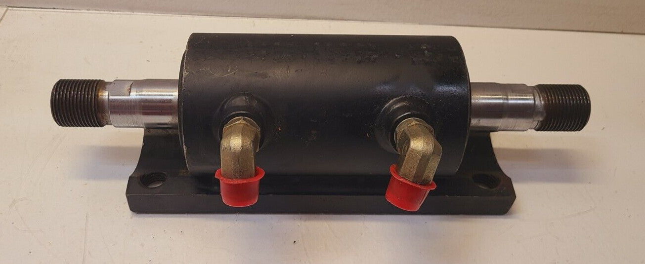 Clark Steering Cylinder with Support Base 9.5" x 3.5" | 13" Long