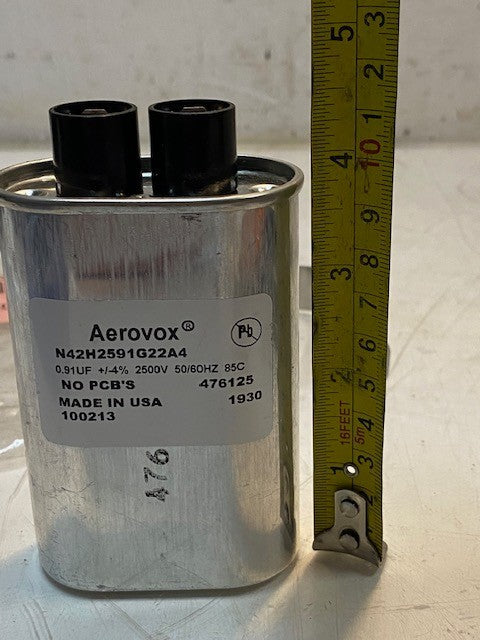 Aerovox Microwave High Voltage Capacitor N42H2511G22A4 | 2500V NGC-3020 NEW