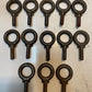 13 Qty of Buckeye Eye Bolts 3050 | 3-3/4" L 2" W 31mm Bore 13mm Thread (13 Qty)