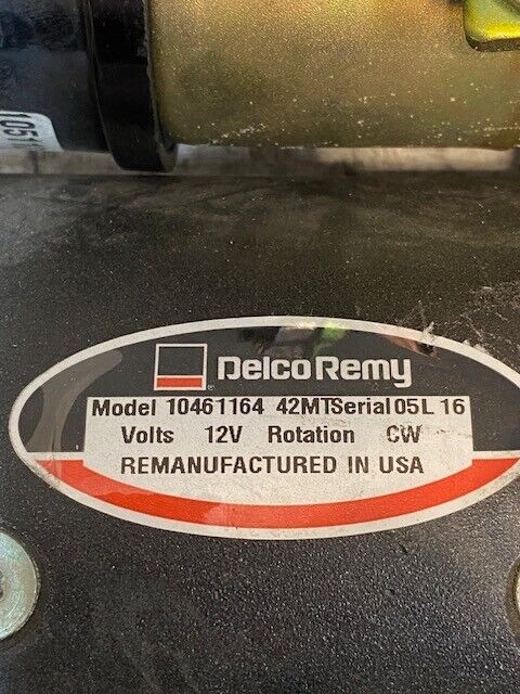 Delco Remy Starter 10461164 | 10512504 | 1988451