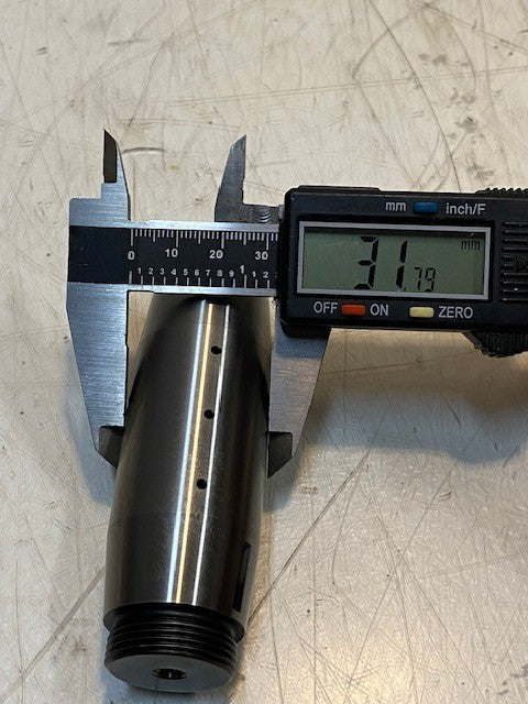 JIMS 23961-413 Crankpin Three-Hole 3-3/4" Long 32mm OD 25mm Thread