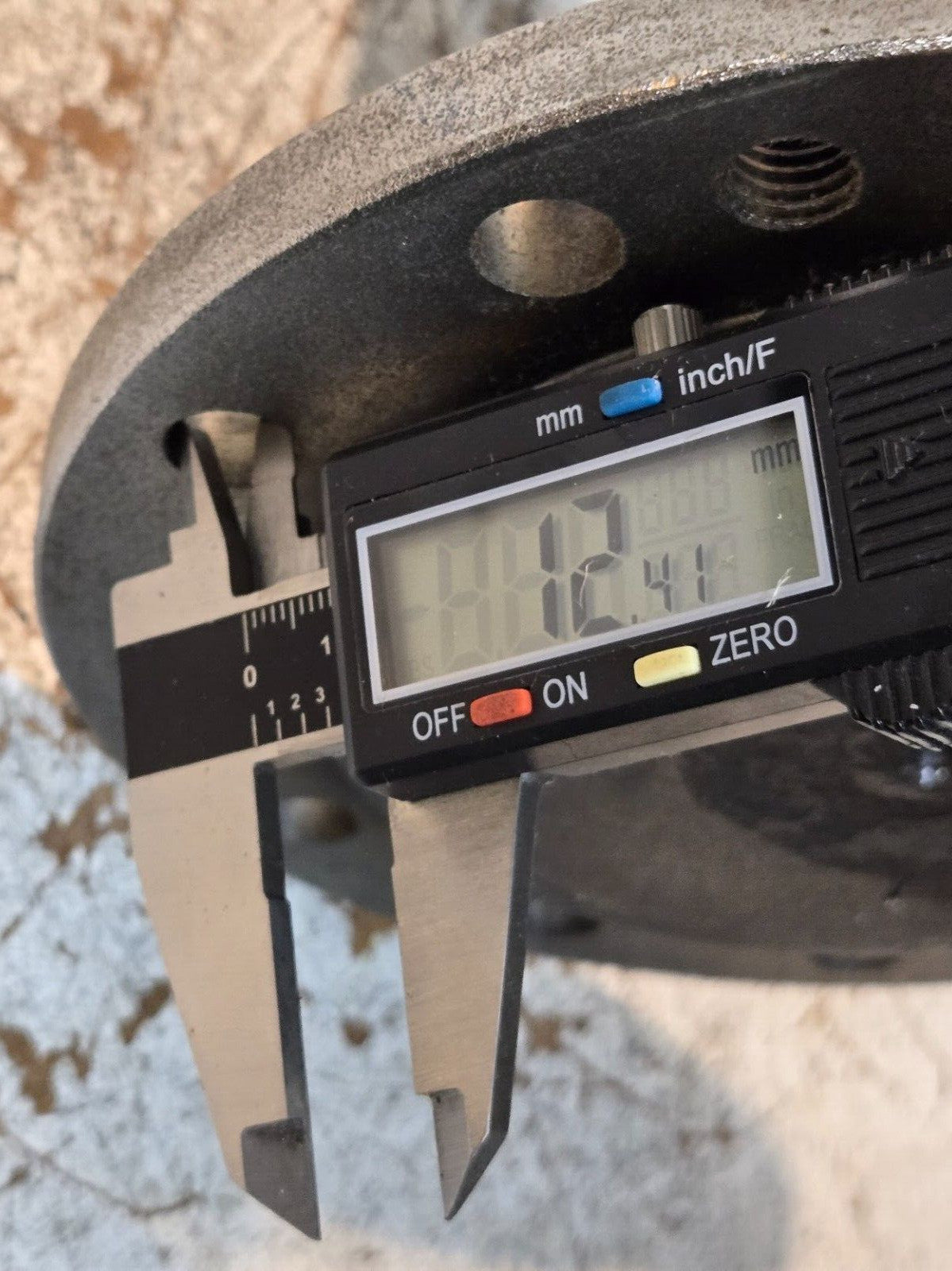 Driveshaft 18 1/2" Length 7 3/8" Hub Diameter 2 3/4" Shaft Diameter