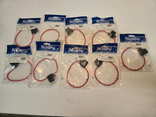 9 Quantity of Phillips ATO/ATC Inline Fuse Holder with Covers 54-350 (9 Qty)