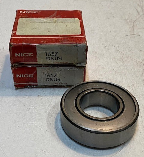 2 Quantity of NICE 1657DSTN Bearings 65mm OD 31mm Bore 17mm Thick (2 Quantity)