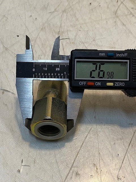 Holmbury M-A9 1/2 NPT-C06 Flat Face Hydraulic Coupler