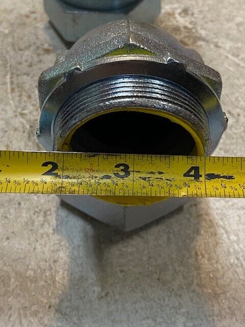 2 Quantity of Hubbell 2" Liquid Tight 90 Degree Conduit Fittings (2 Quantity)