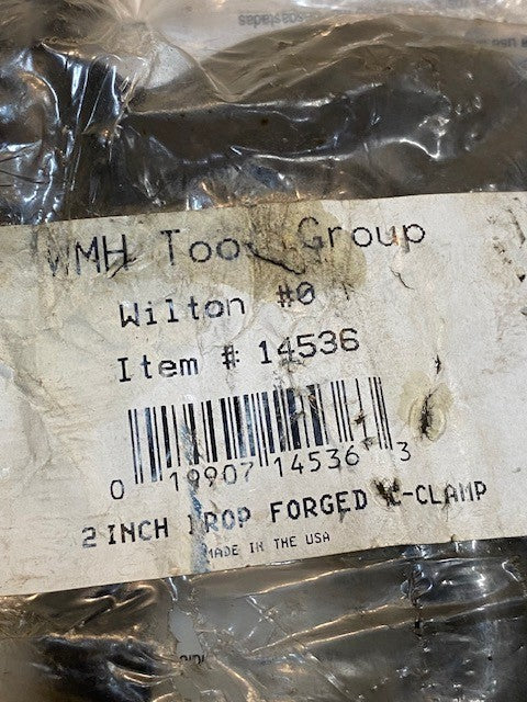 Wilton O Series Extra Heavy Duty 2" Drop Forged Bridge C-Clamp 14536