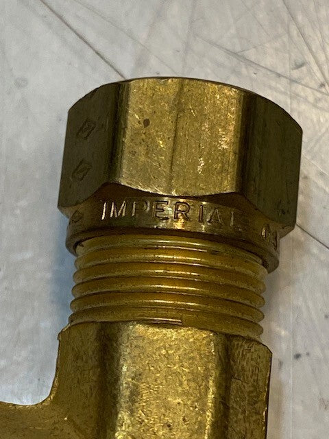 8 Quantity of Imperial 06 90-Degree Elbow Fittings 17mm Thread (8 Quantity)