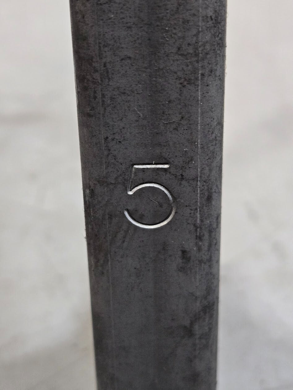 3 Quantity of 5" Saddle Clamps 14mm Nut 8.5mm Threaded End  (3 Quantity)