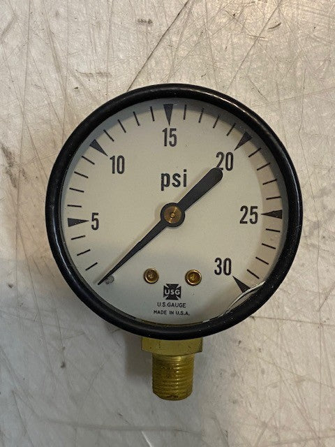 3 Quantity of Ametek 2" P500 30 1/8 LM 047490 B30 Pressure Gauges (3 Quantity)