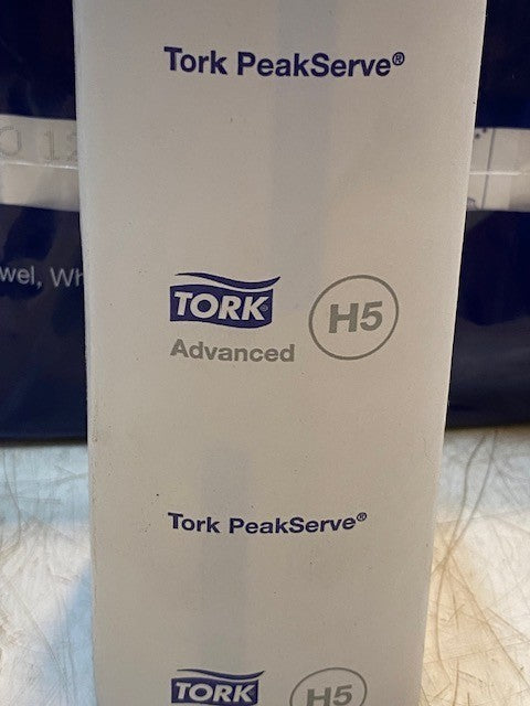 Tork Molnlycke PeakServe 105065 12PK Continuous Hand Towels White H5 410 Sheets