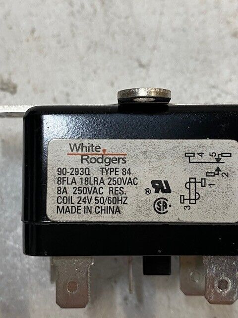 17 Qty of White Rodgers 90-293Q 24VAC Furnace Fan Relay (17 Quantity)