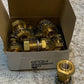 14 Quantity of Parker Brass Anchor Couplings X207ACBH-4 (14 Quantity)