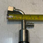 6 Quantity of 90 Degree Hose O-Ring Fittings 4-1/2" L 31mm OD 11mm ID (6 Qty)