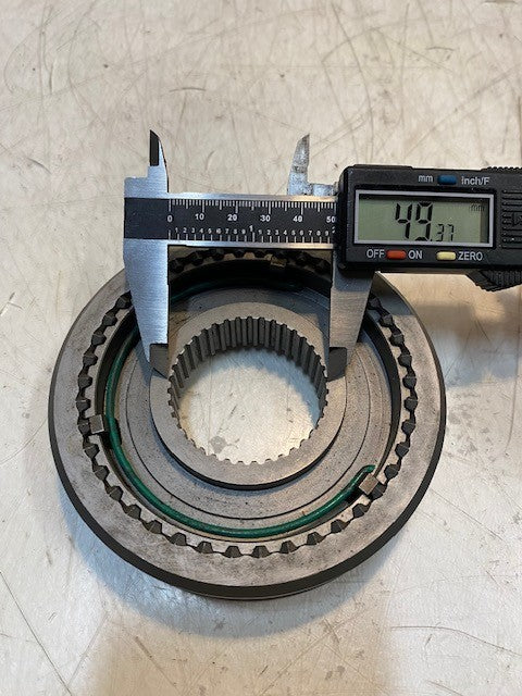 Transmission Synchronizer 38-Spline 49mm Bore 118mm OD 29mm Wide