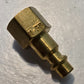 21 Quantity of Foster 11-3B 1/4" Male Quick Connect Couplers 1/4" FPT (21 Qty)