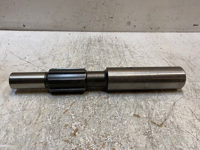 Gear Shaft 6-Spline 15-1/2" Long 55mm OD 38mm End 35mm ID