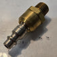 18 Quantity of Ball Swivel Air Fittings 1741 1/4" Male NPTF x 1/4" Body (18 Qty)