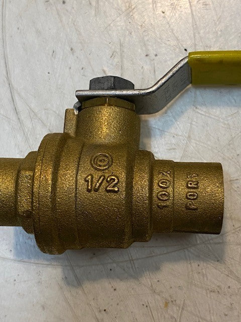 6 Qty of Jomar FIG S100N Super Balls 1/2" Solder Ends 150 WSP - 600 WOG (6 Qty)