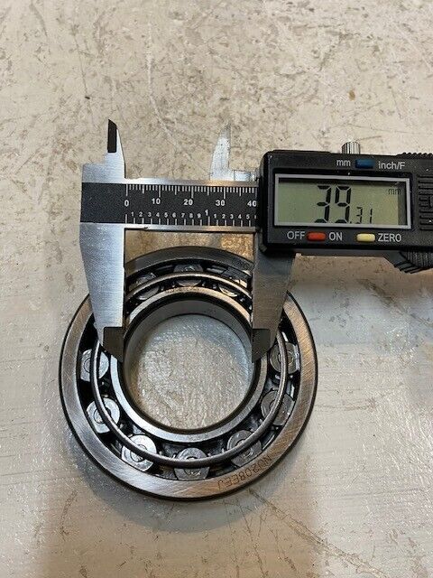 RHP Bearing NU208EEJ | NU208EEJCN 39mm Bore 80mm OD 18mm Thick