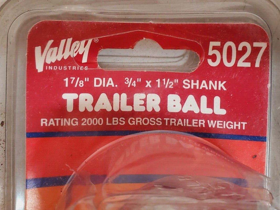 5 Quantity of Valley Industries Trailer Balls 5027 | 2000 Lb (5 Qty)