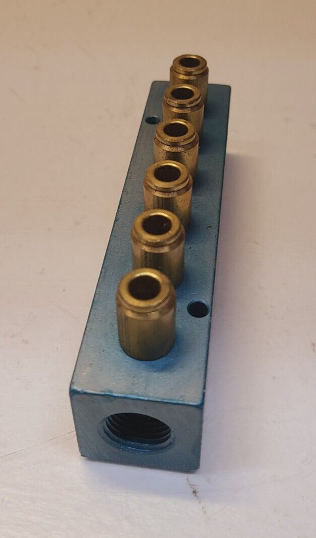 Alkon Corporation Pneumatic Manifold MQ22-4X6-6 | DC: 062800
