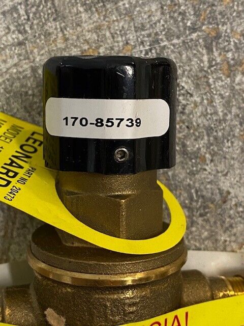 Leonard Brass Mixing Valve Model 170-LF 3/8" Inlets & Outlets, 170-8579, 20473