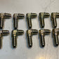10 Qty of 3R Bulkhead Elbow Hydraulic Adapters 2-1/8" L 14mm Thread (10 Qty)