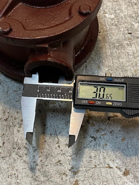 Rotary Oil Drum Pump 31mm Bore 20mm Shaft 6" L x 5-1/2" H x 5" W