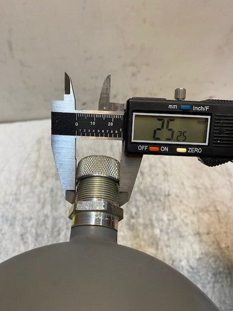 Filter Absorber Cryo Pump 14-1/2" Tall 6" OD 25mm Thread