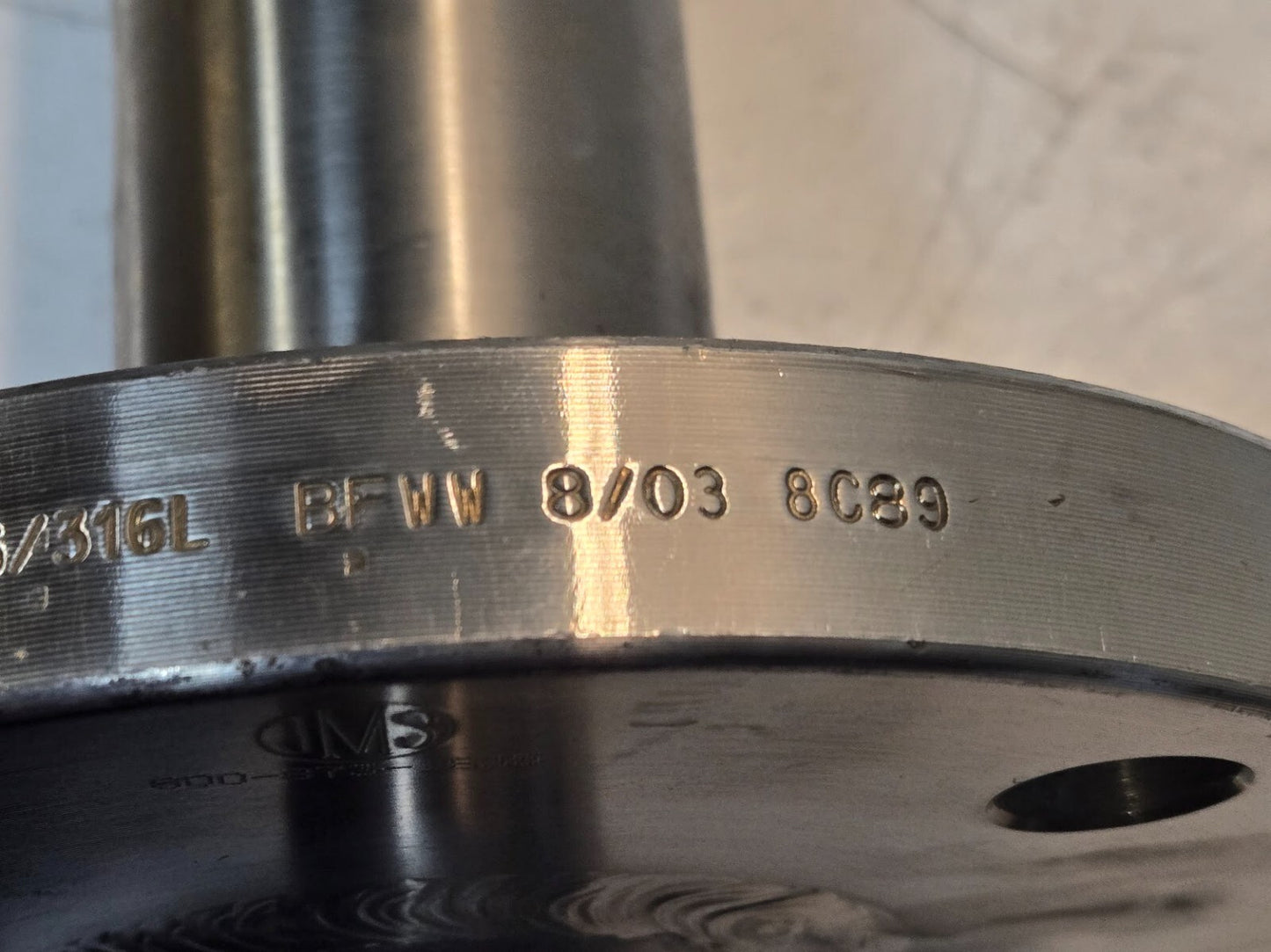 JMS Tapered Flanged Thermowell 5TT3XZKXA1KX-30 X3FP | 5686 | 316SS | 4x6" Flange