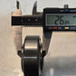 IPTCI Metal Shielded Ball Bearing NAA206-18L3SP | 62 mm OD x 28.5 mm Bore