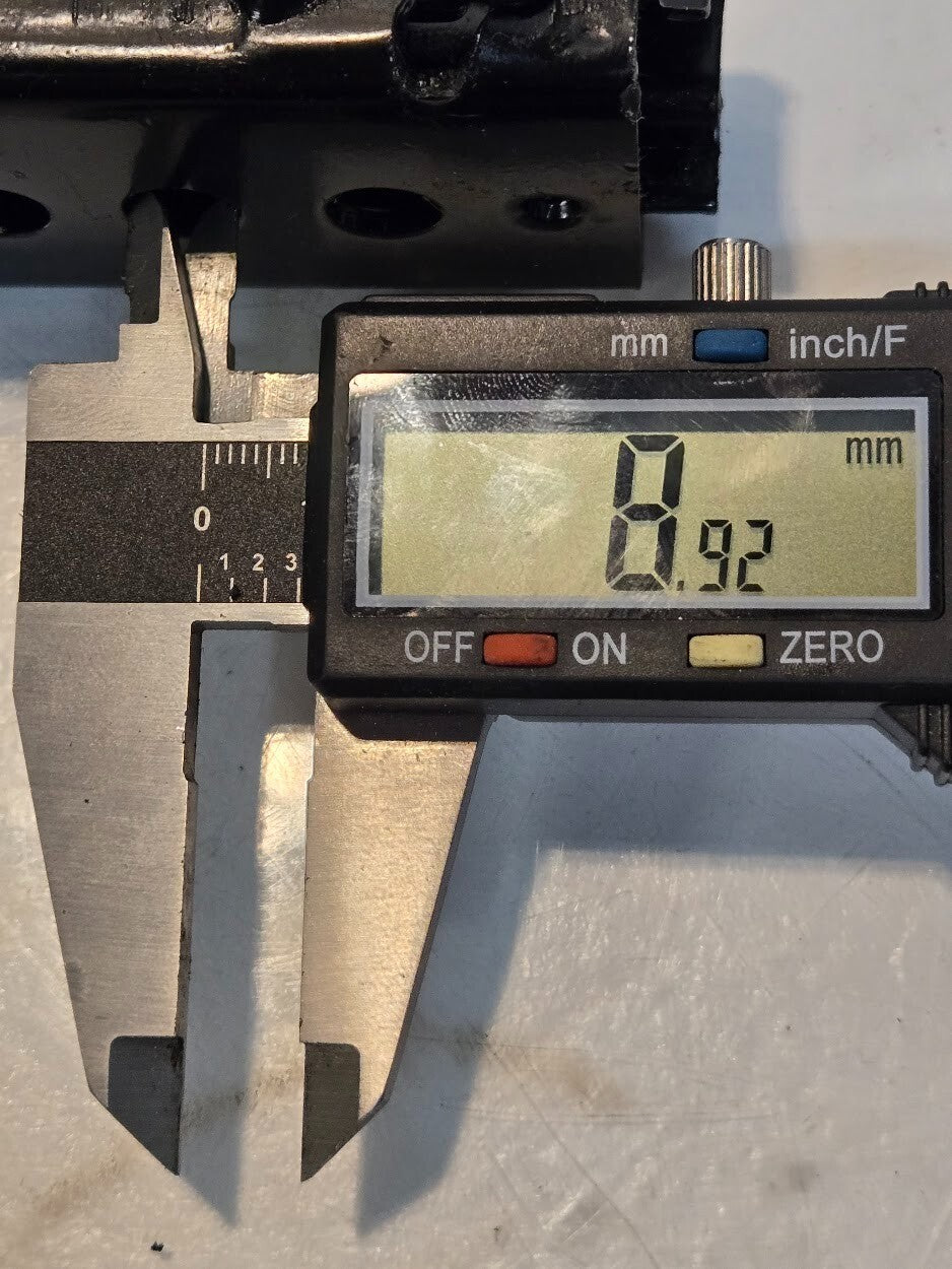 2 Pairs of Seat Sliders 14-3/16" Long 1-1/2" Track Width 1" Deep (2 Quantity)