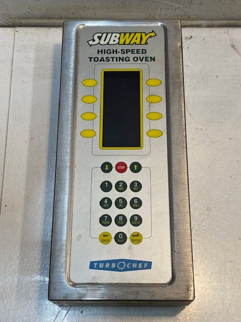 Turbo Chef Keypad Panel for High-Speed Toasting Oven 135040A | GU128X64-800B