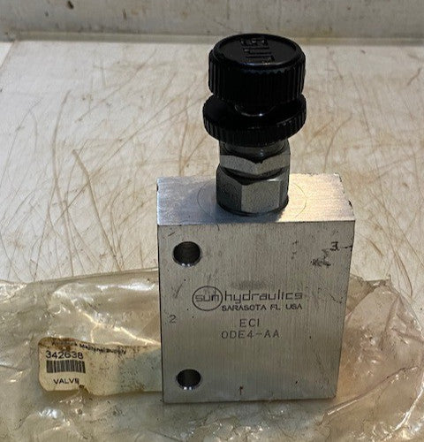 Sun Hydraulics 342638 | ECI 0DE4-AA Hydraulic Manifold Valve