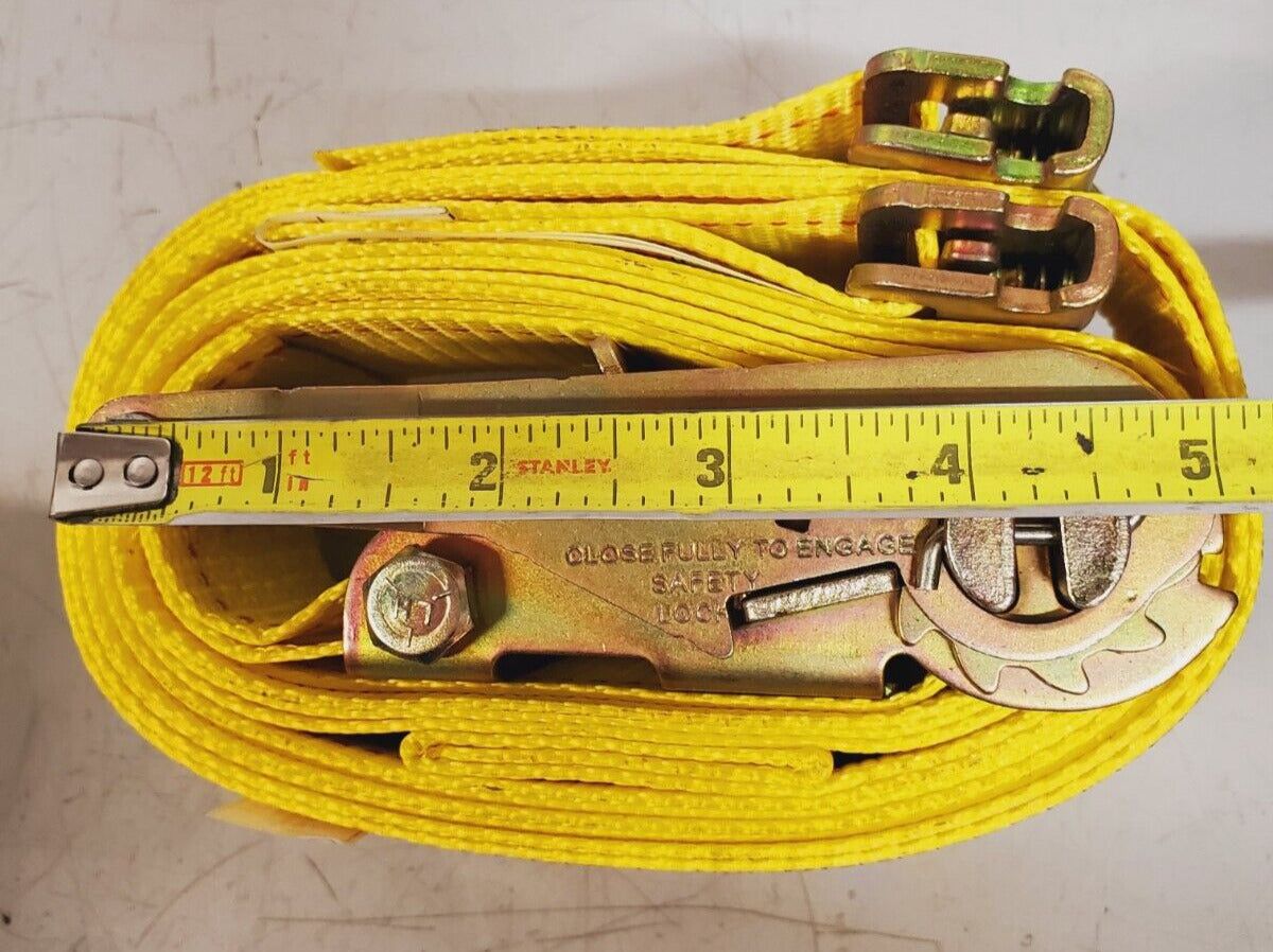 2 Quantity of Ancra 2" Ratchet Straps Assy 48672-13 | 12 Ft (2 Qty)