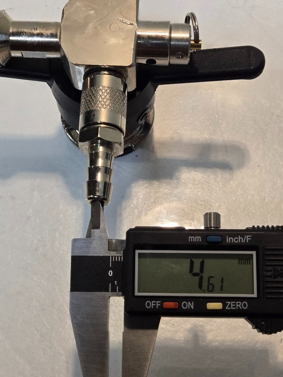 American Sanke D Type Coupler | Low Profile Twist on Type 3/4" Thread Connector