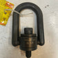 Screw-On Hoist Ring 4R986 5/8-11 Thread Size 4,000 lb Load Limit 180 Pivot