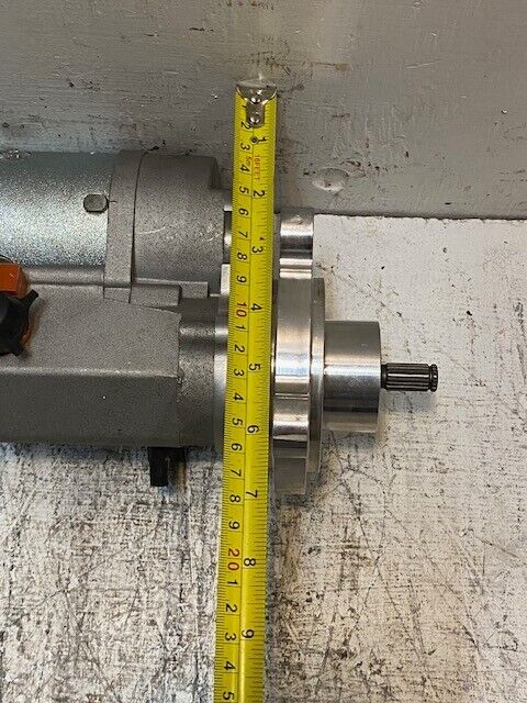 Starter Motor 13mm 18-Spline Shaft 10-1/2" Long 6-1/2" Wide 5" Tall