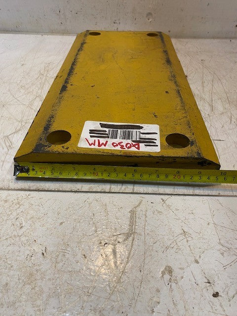 Caterpillar CAT Wear Plate 19-5/8" Long 10" Wide 30mm Bolt Holes 19mm Square