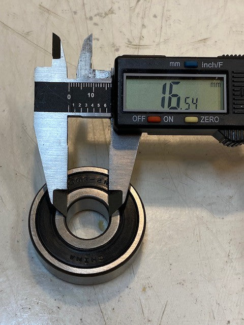 20 Qty of ACE A-303-2S | 6303-2RS Sealed Radial Ball Bearings 17x47x14mm -20 Qty