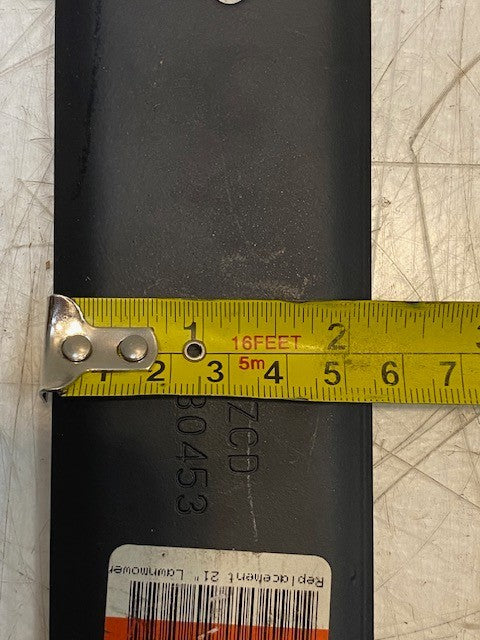 ZCD Lawn Mower Blade 7-04982 | 130453 | 20-3/4" Long 2-1/8" Wide