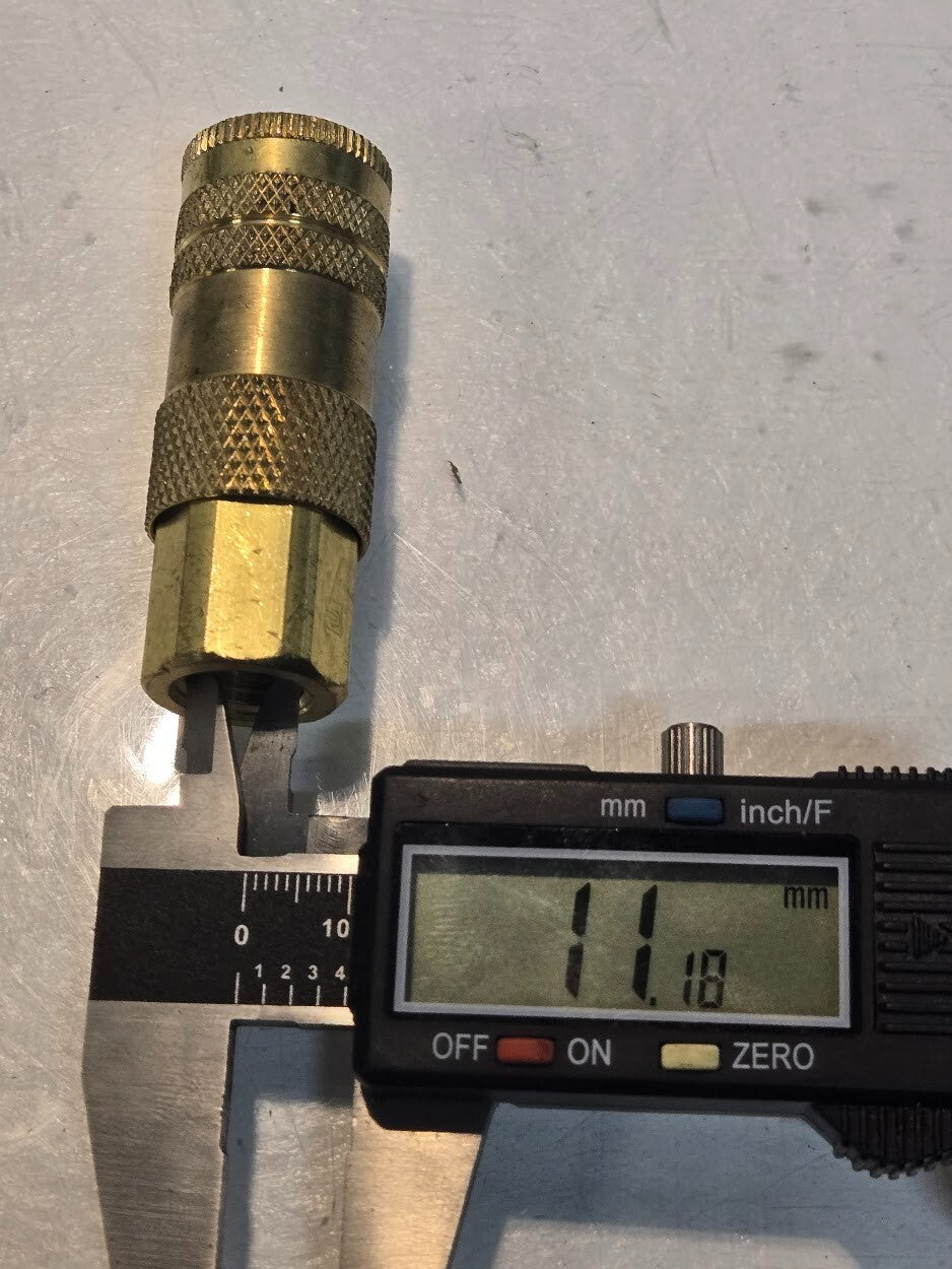 B73 Pnuematic Quick Coupling for Parker | 1/4" Quick Connect x 1/4" FPT