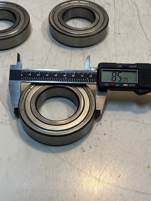 3 Quantity of SST 6209Z Deep Groove Ball Bearings 85x45x19mm (3 Quantity)