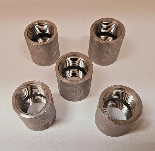 5 Qty. of Ise Japan Pipe Coupling 3/4 | SA182F304 | IM SP114 | A74506 (5 Qty)