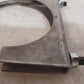 4 Quantity of 4" Steel Muffler Clamps (4 Qty)